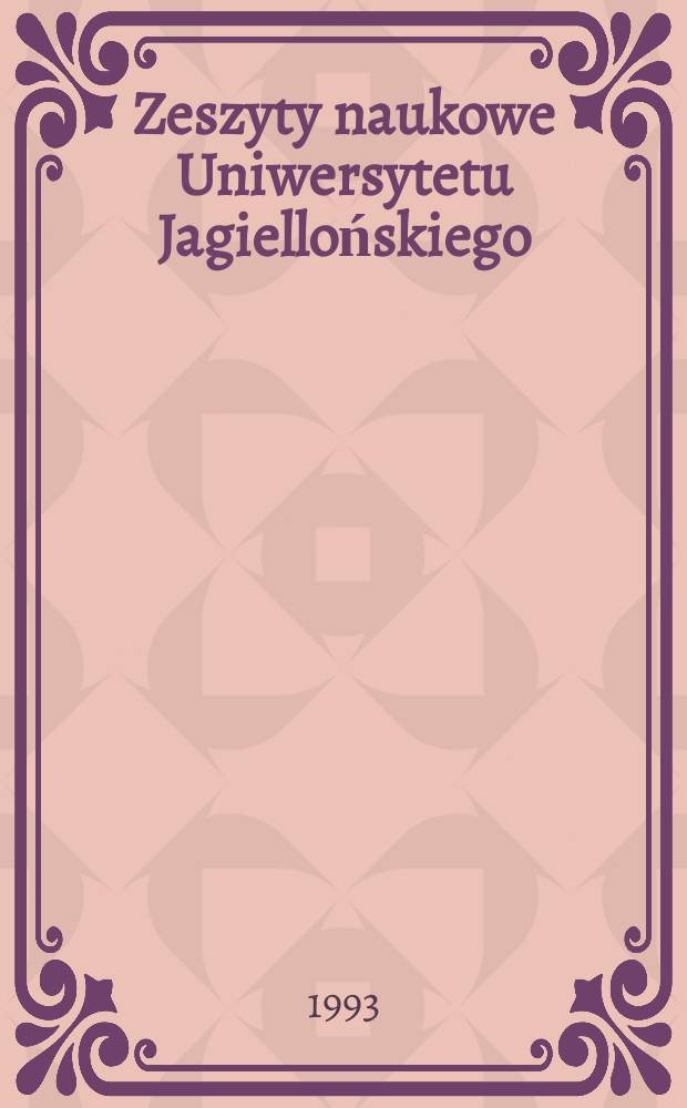 Zeszyty naukowe Uniwersytetu Jagiellońskiego : Pragmatyka wypowiedzi etnograficznych