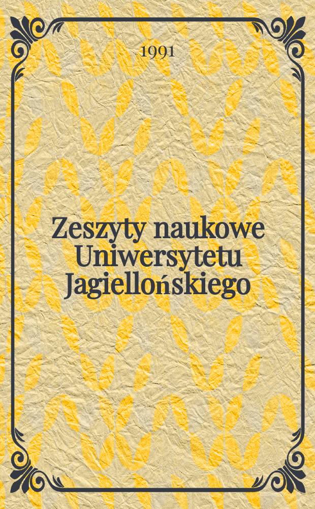 Zeszyty naukowe Uniwersytetu Jagiellońskiego : Etnografia wśród nauk humanistycznych