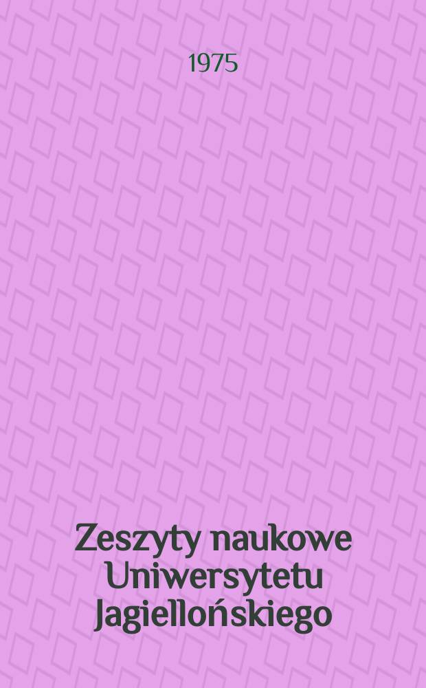Zeszyty naukowe Uniwersytetu Jagiellońskiego : Zmiany biegu koryta Wisły na wschód ...