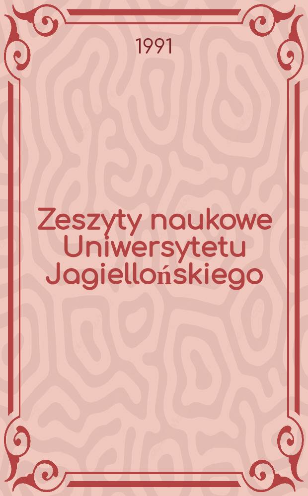 Zeszyty naukowe Uniwersytetu Jagiellońskiego : Zarys geografii pielgrzymek