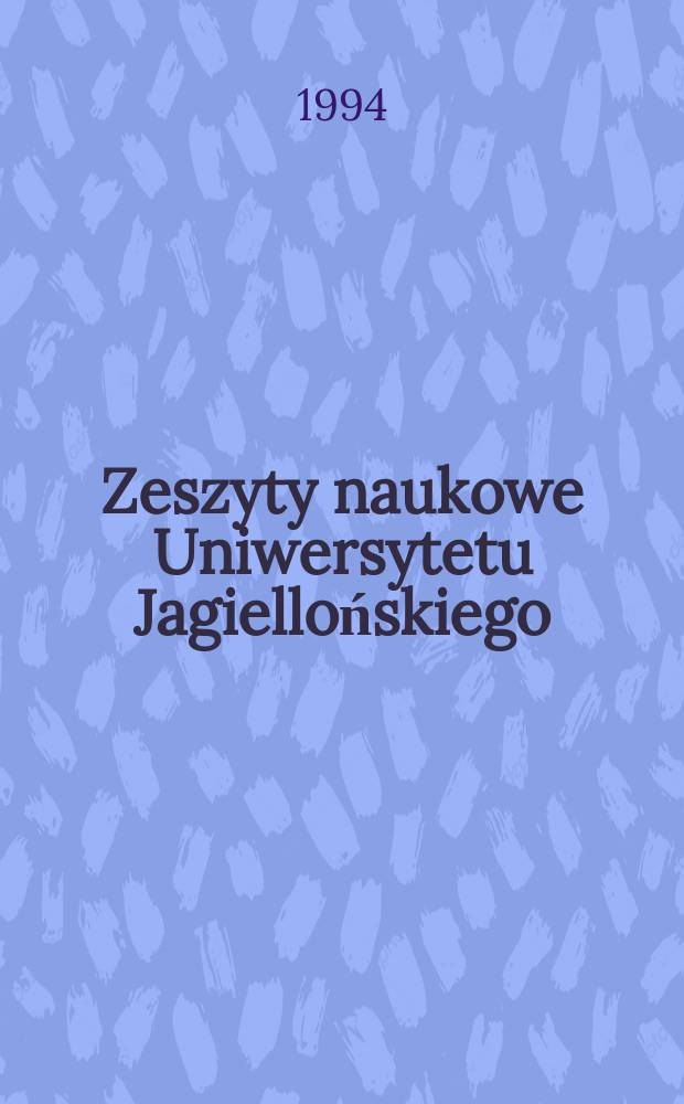 Zeszyty naukowe Uniwersytetu Jagiellońskiego : The Effect of weather and climatic conditions on pollen fall
