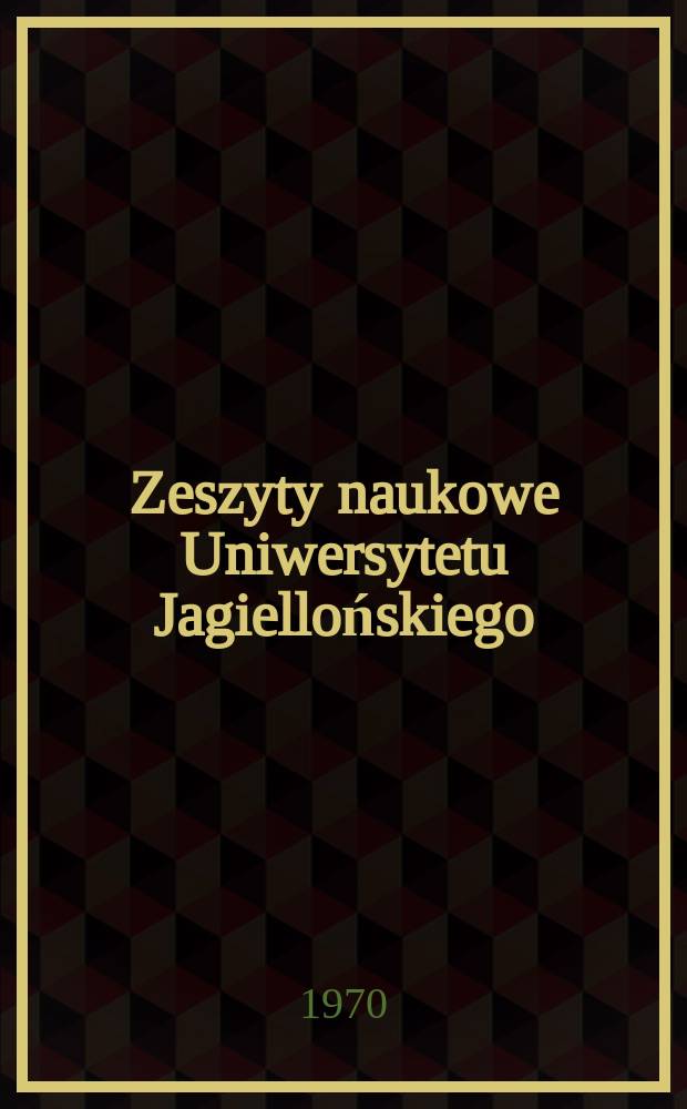 Zeszyty naukowe Uniwersytetu Jagiellońskiego : Ukraine