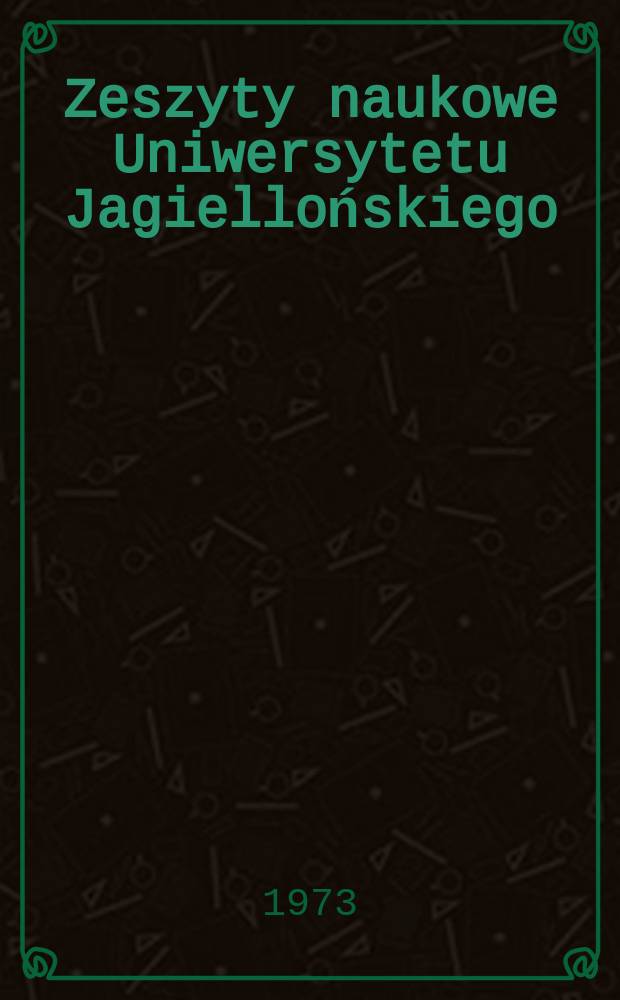 Zeszyty naukowe Uniwersytetu Jagiellońskiego : Powstanie krakowskie 1923 roku