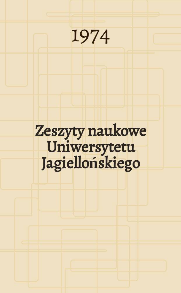 Zeszyty naukowe Uniwersytetu Jagiellońskiego : Jurai Križanić ideolog absolutyzmu