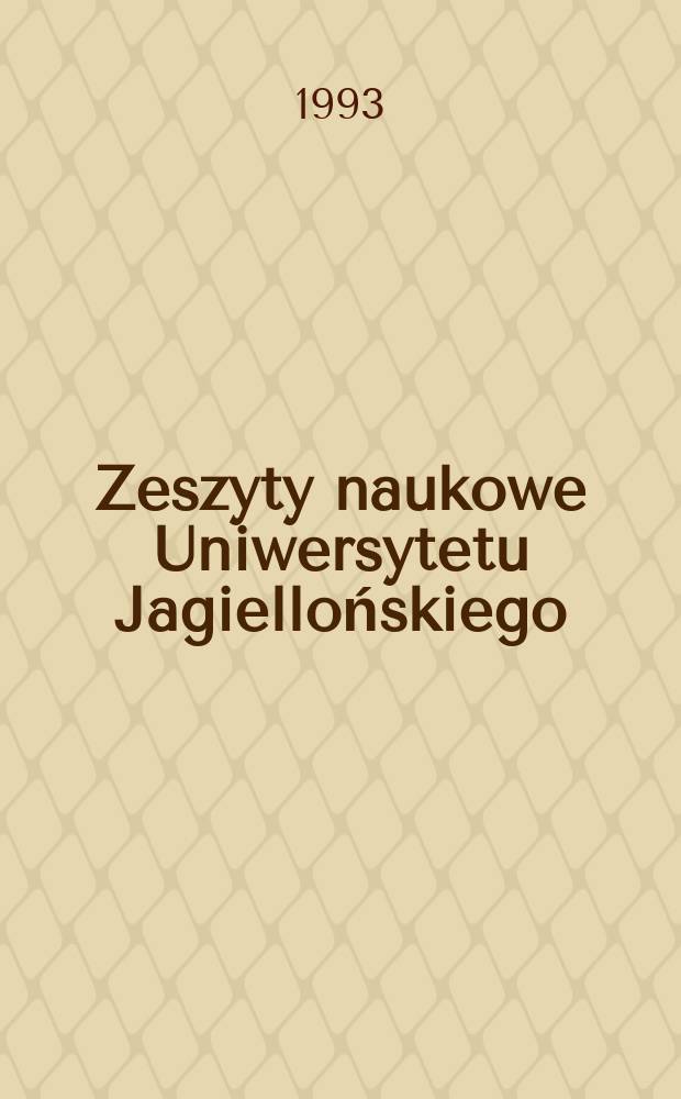 Zeszyty naukowe Uniwersytetu Jagiellońskiego : Ukraińska myśl polityczna w XX wieku