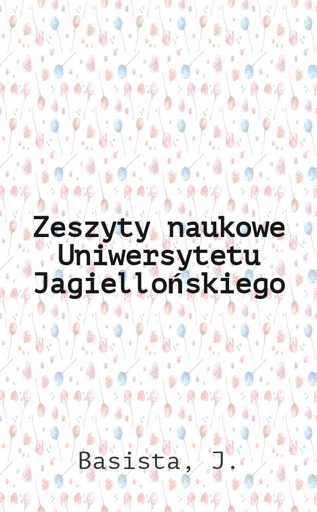 Zeszyty naukowe Uniwersytetu Jagiellońskiego : Anglia, świat i gwiazdy