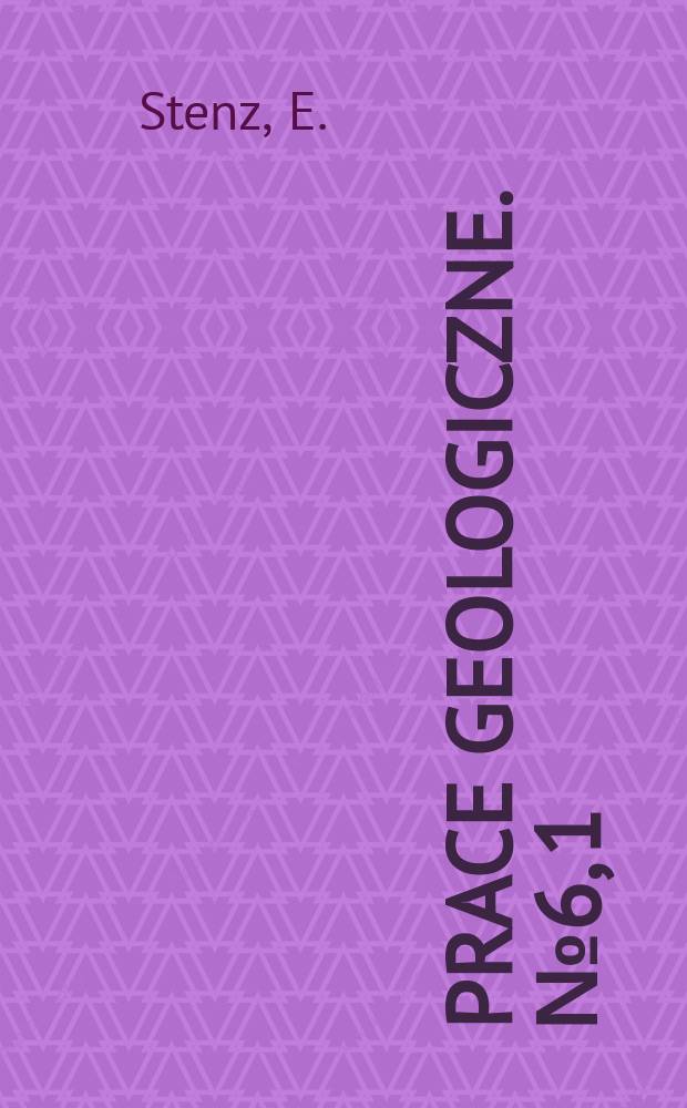 Prace geologiczne. №6, 1 : Zdjęcie magnetyczne północnej części Śląska