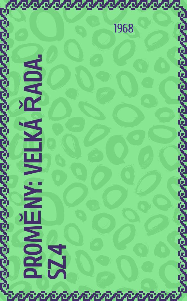 Promĕny : Velká řada. Sz.4 : Johann Nepomuk Nestroy