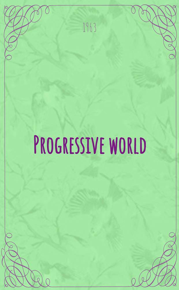 Progressive world