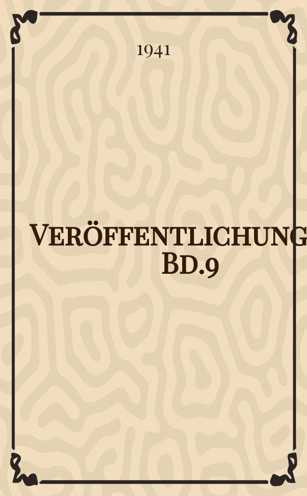 Ver&ouml;ffentlichungen. Bd.9 : Stadtgeographie von Braunschweig