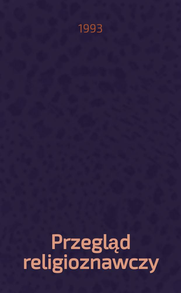 Przegląd religioznawczy