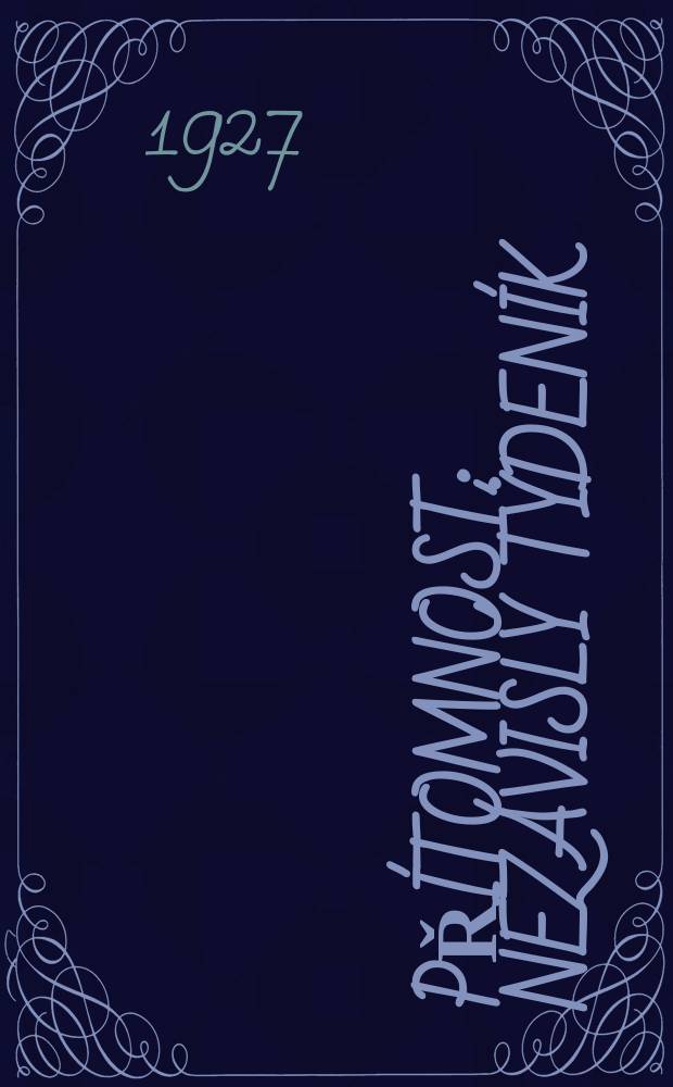 Přítomnost : Nezávislý týdeník