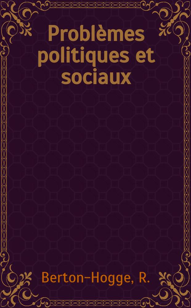 Problèmes politiques et sociaux : Articles et documents d'actualité mondiale. №346 : La campagne pour la productivité en URSS ...