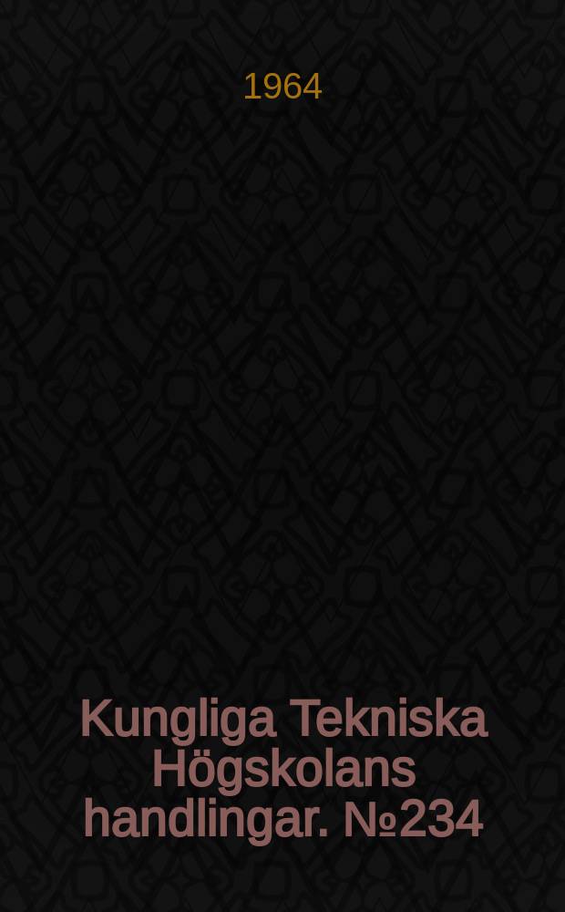 Kungliga Tekniska Högskolans handlingar. № 234 : An interpretation of the plateau limits of the current efficiency against current density curve for deposition of iodide on silver electrodes