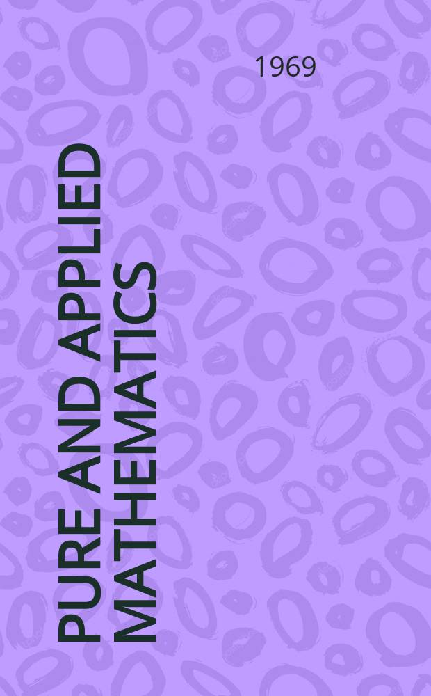 Pure and applied mathematics : A series of monographs and textbooks. 30 : Diophantine equations