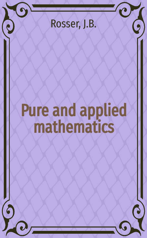 Pure and applied mathematics : A series of monographs and textbooks. 31 : Simplified independence proofs
