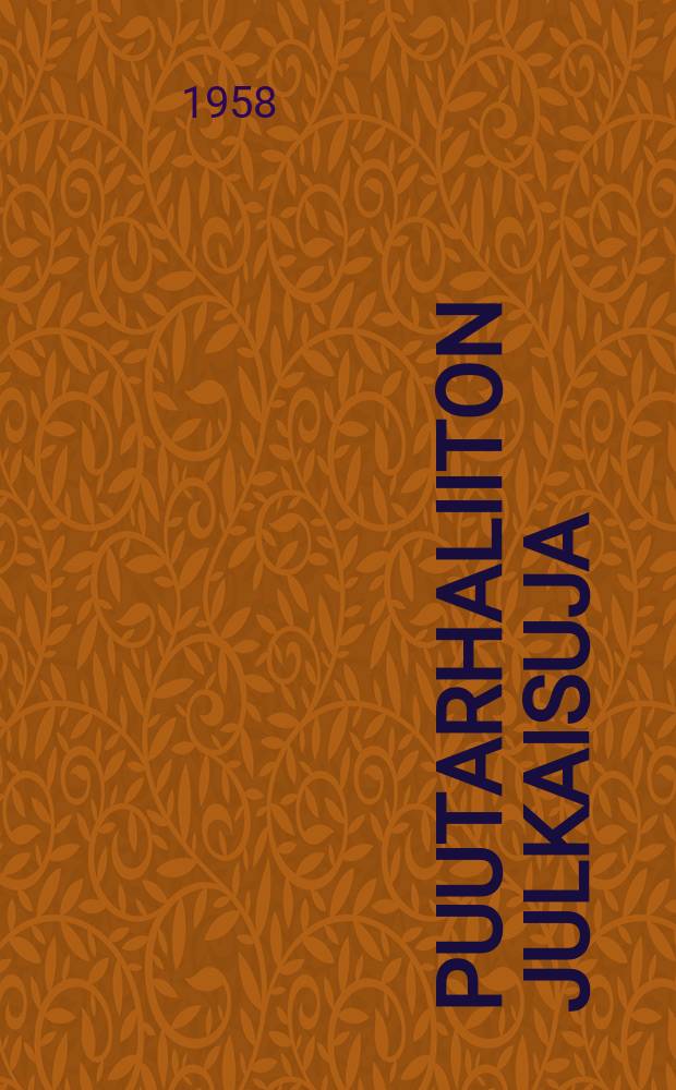 Puutarhaliiton julkaisuja