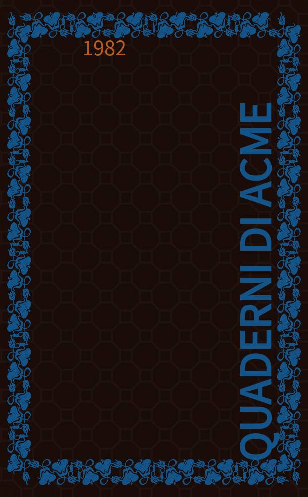 Quaderni di acme