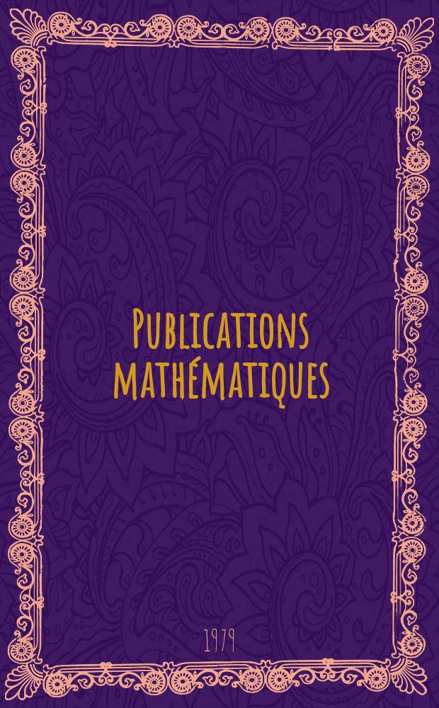 Publications math&eacute;matiques : Rev. intern. 1979, №49 : Sur la conjugaison diff&eacute;rentiable. A remark on Denjoy's inequality