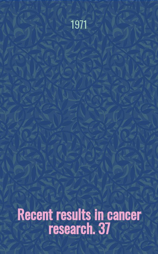 Recent results in cancer research. 37 : Endolymphatic radiotherapy in malignant lymphomas