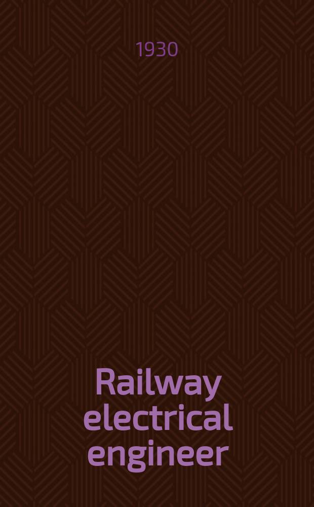 Railway electrical engineer