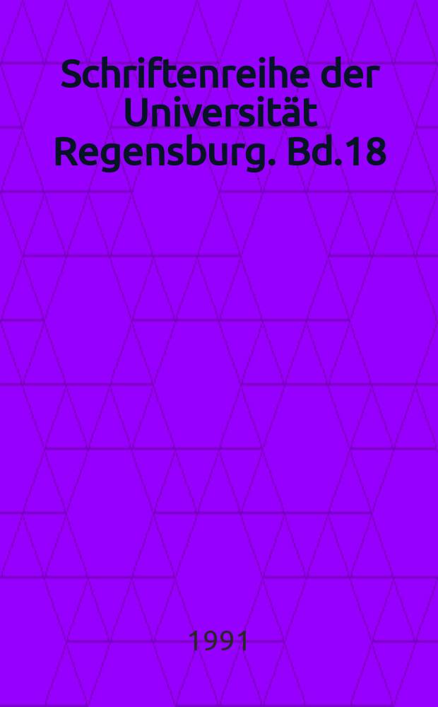 Schriftenreihe der Universit&auml;t Regensburg. Bd.18 : Emanzipiert und doch nicht gleichberechtigt?