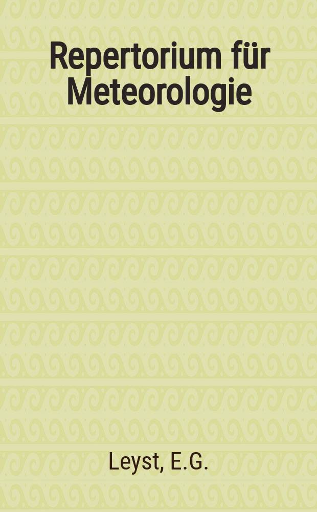 Repertorium f&uuml;r Meteorologie : Hrsg. von der k. Akad. der Wissenschaften. Bd.15, №3 : &Uuml;ber die Berechnung von Temperatur-Mitteln aus Beobachtungen zu den Terminen 8 Uhr Vm. 2 Uhr und 8 Uhr Nm.