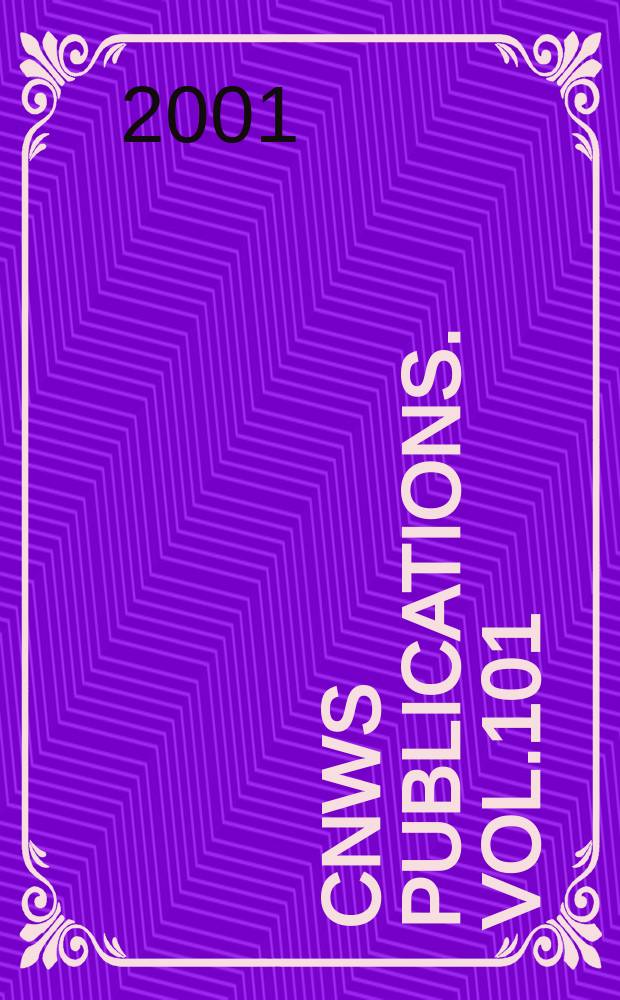 CNWS publications. Vol.101 : Poetry and AIDS in Tanzania