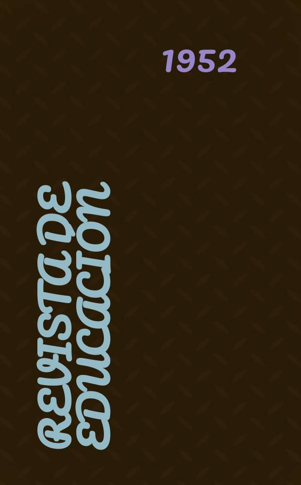 Revista de educación