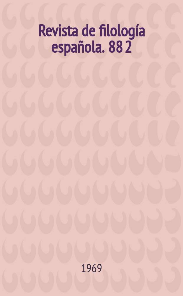 Revista de filología española. 88[2] : Índices de voces y morfemas de la Revista de filología española (tomos 1-45)