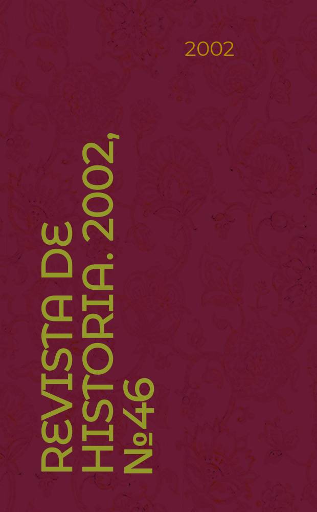 Revista de historia. 2002, №46