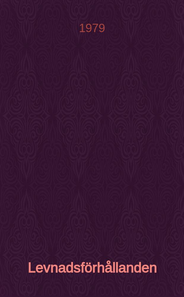 Levnadsförhållanden : Rapport. 19[2] : (Kommantabeller)