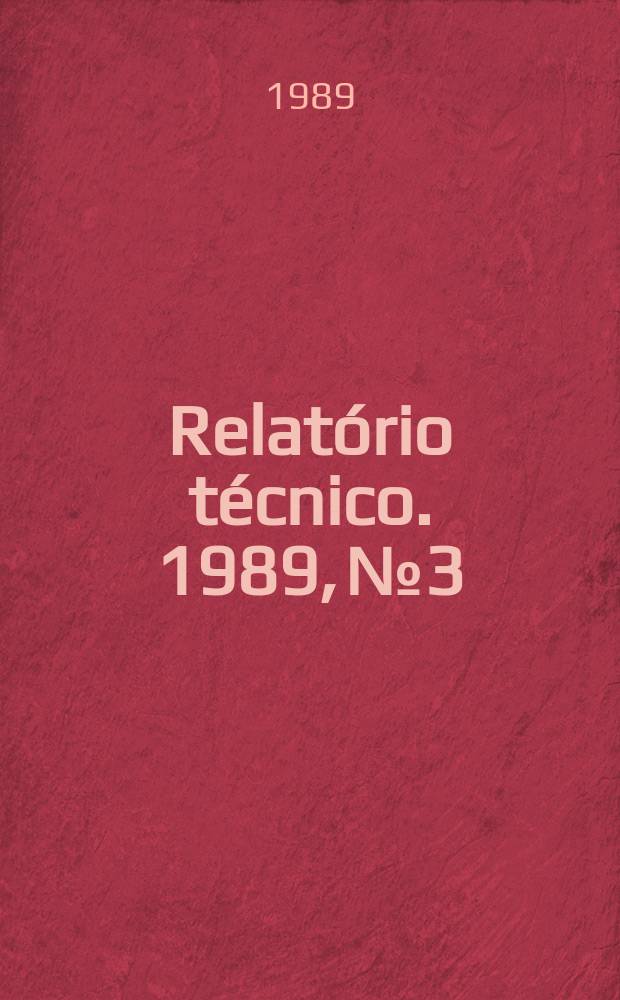Relatório técnico. 1989, №3 : A parallel iterative projection ...
