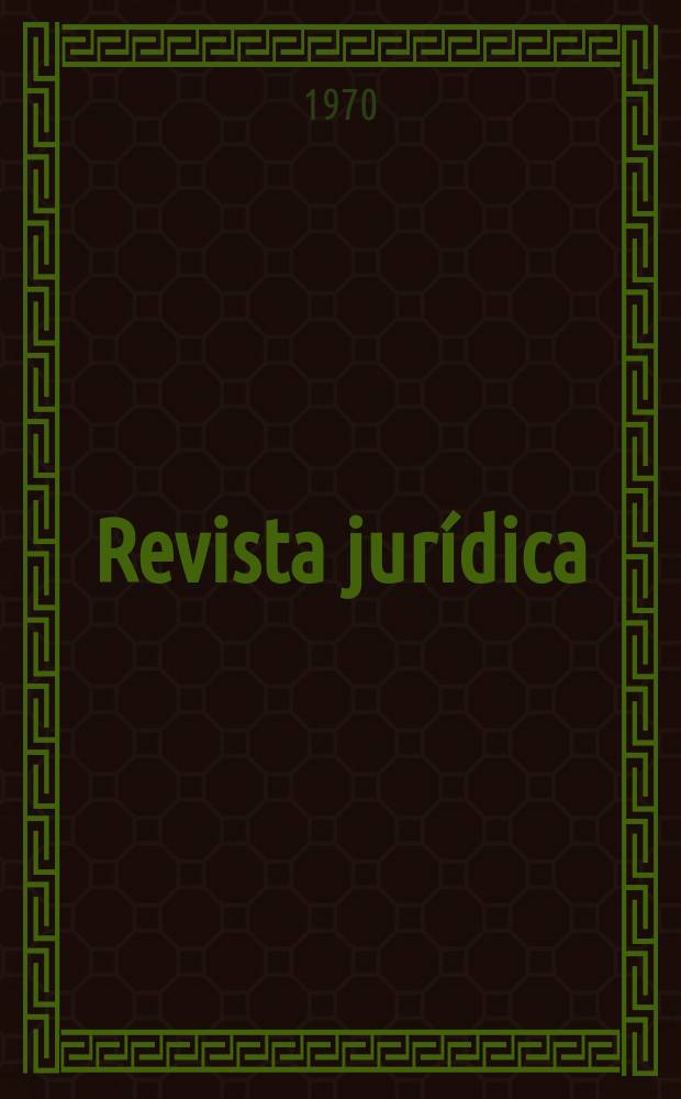 Revista jurídica