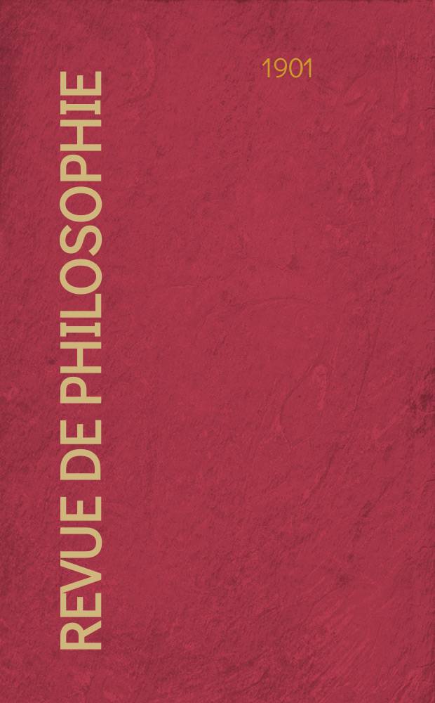 Revue de philosophie