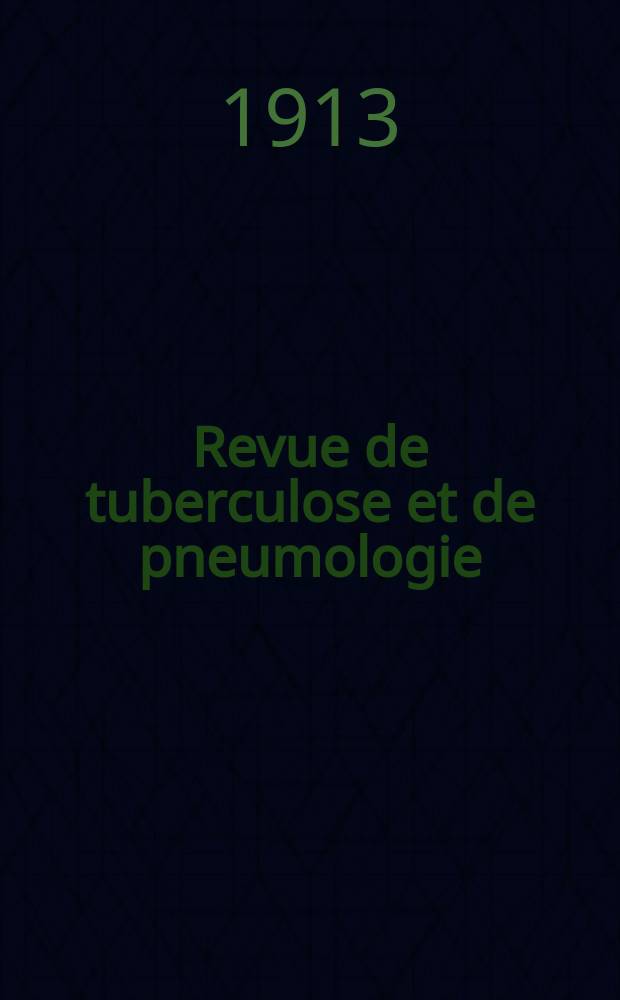 Revue de tuberculose et de pneumologie : Organe offic. de la Soci&eacute;t&eacute; fran&ccedil;aise de tuberculose et du Comite national de d&eacute;fense contre la tuberculose. T.10, №3