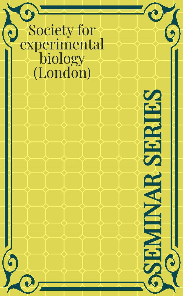 Seminar series