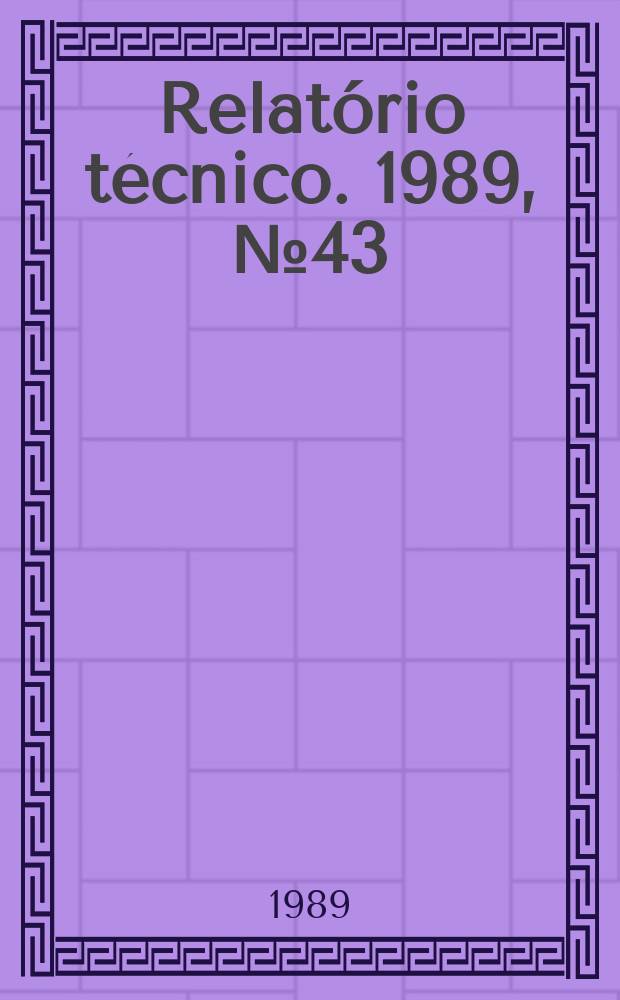 Relatório técnico. 1989, №43 : Cyclic p n-extensions and zp-extensions