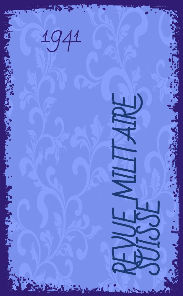 Revue militaire suisse