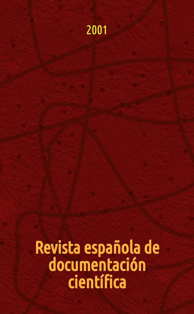 Revista española de documentación científica : Publ. del Consejo superior de investigaciones ci. Vol.24, №4