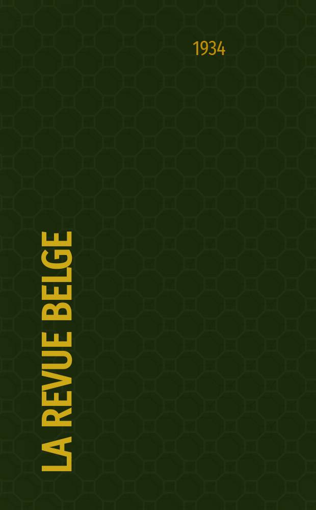 La Revue belge
