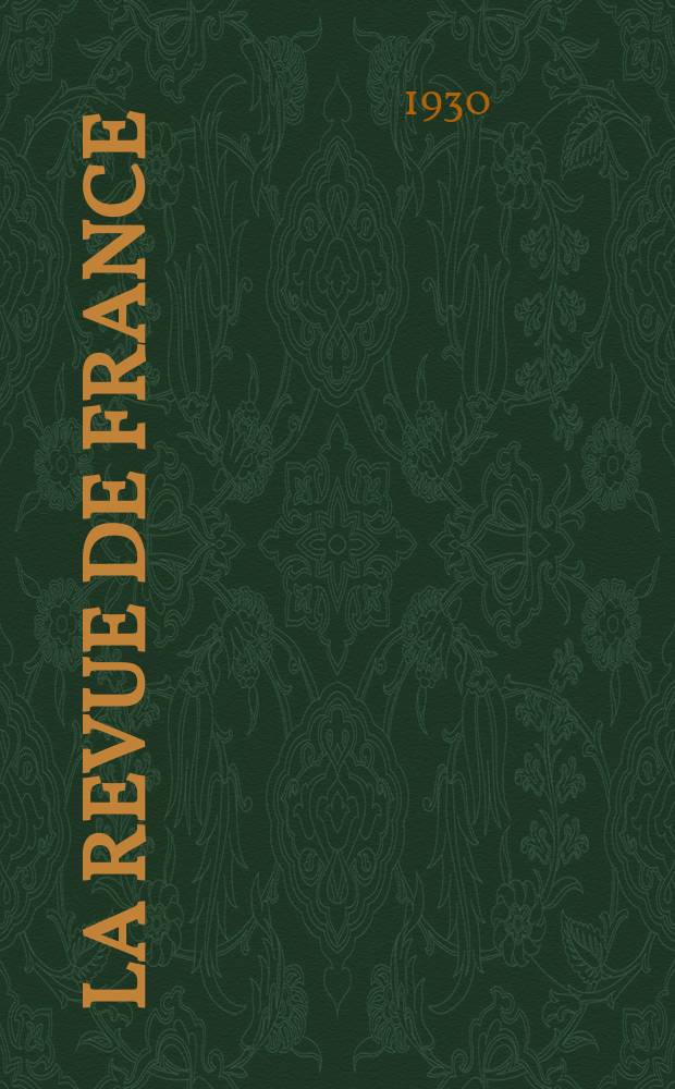La Revue de France