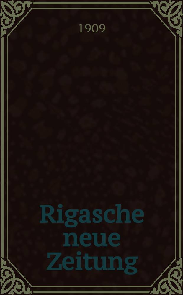 Rigasche neue Zeitung