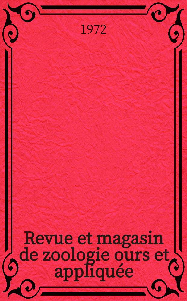 Revue et magasin de zoologie ours et appliquée : Recueil mensuel. T.23, №2