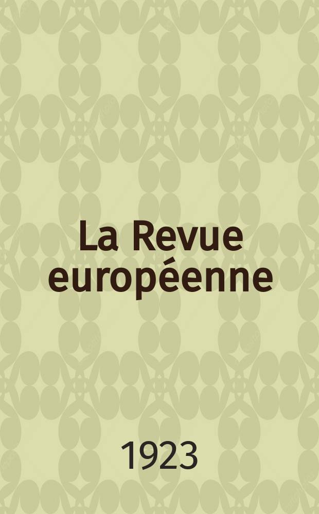 La Revue européenne