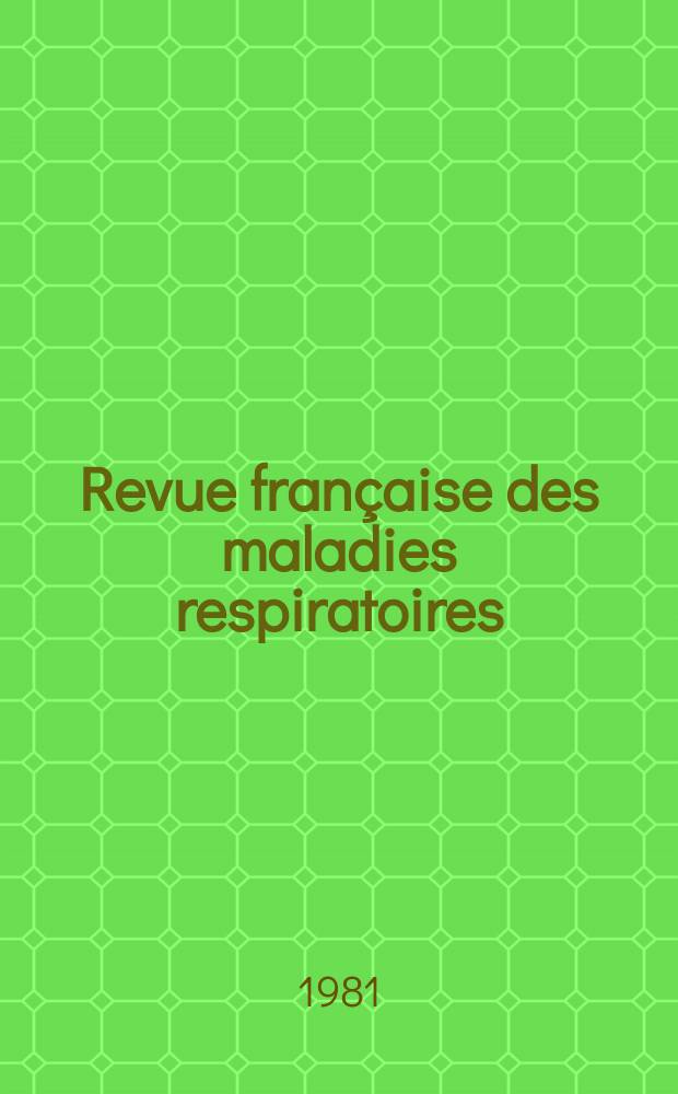 Revue française des maladies respiratoires : Ex "Revue de tuberculose et de pneumologie". T.9, №5