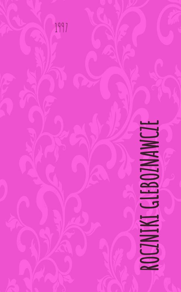 Roczniki gleboznawcze