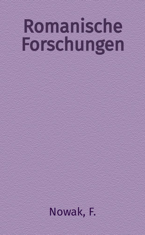 Romanische Forschungen : Organ für romanische Sprachen und Mittellatein Begr. von. K. Vollmöller. Bd.41, H.2 : Gustave Flaubert als Romantiker