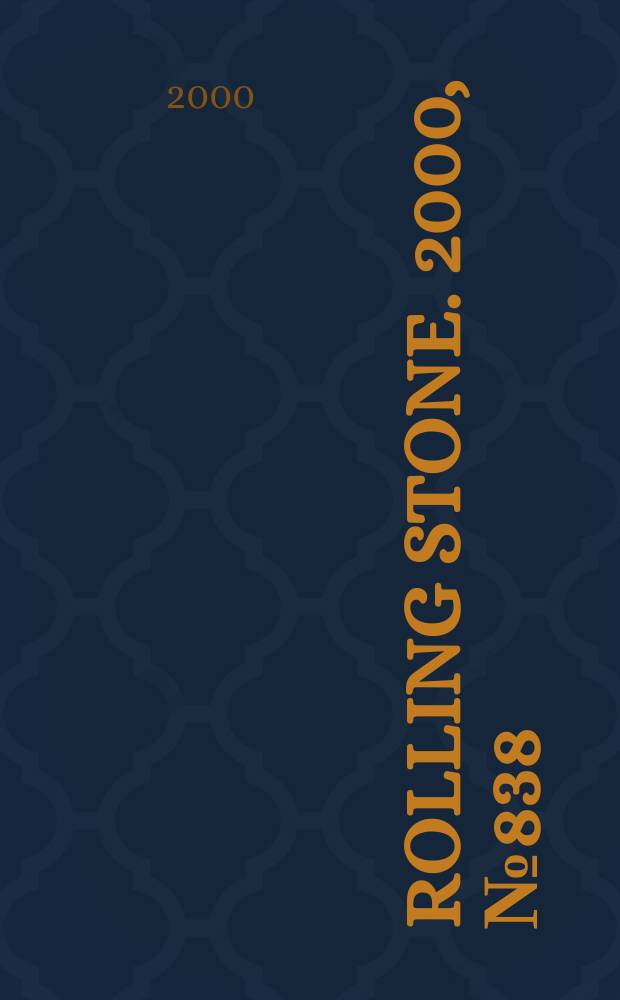 Rolling stone. 2000, №838