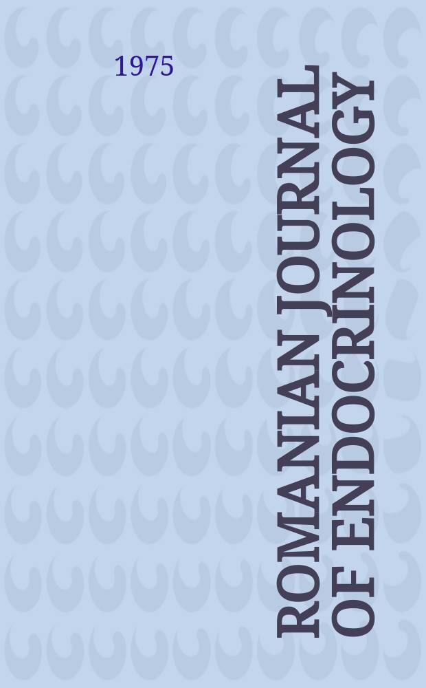 Romanian journal of endocrinology
